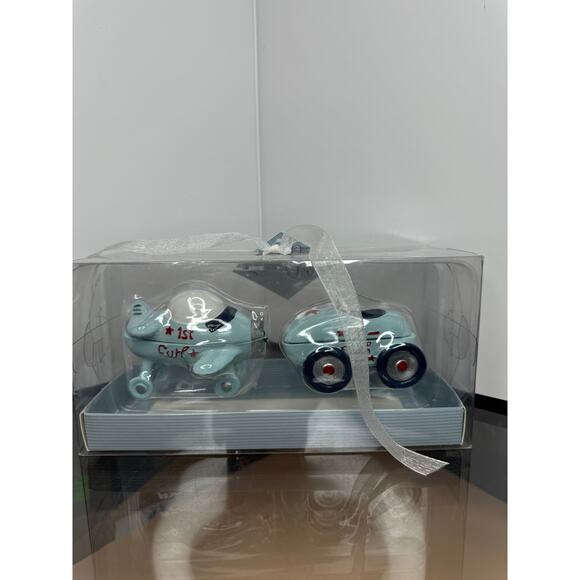 Kelli's Gift Baby's 1st Tooth & Curl Keepsake Set BLUE - Picture 2 of 6